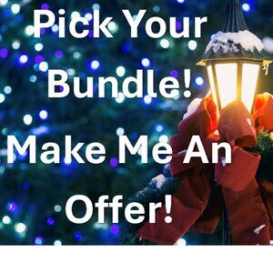 Pick Your Bundle! Open To All Reasonable Offers! Make An Offer!